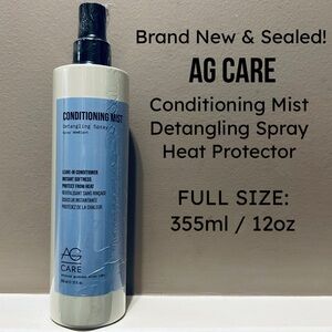 NWT Full Size! AG CARE Conditioning Mist Detangling Spray & Heat Protector